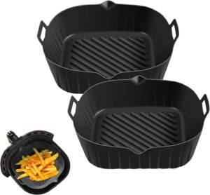 2 PCS Air Fryer Silicone Pot